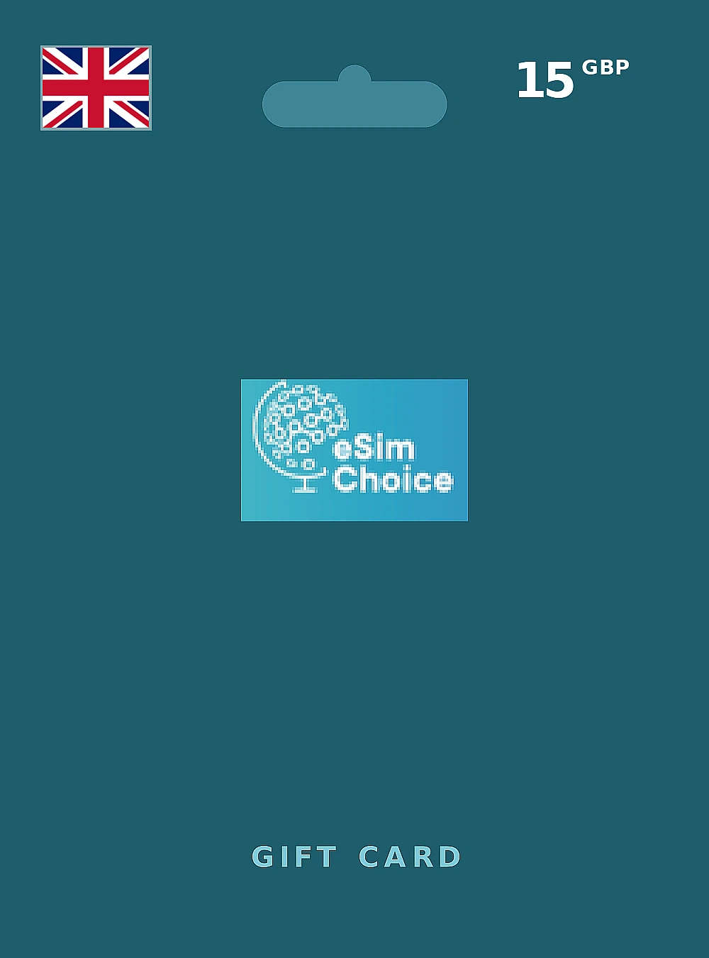 eSimChoice Gift Card 15 GBP UNITED KINGDOM