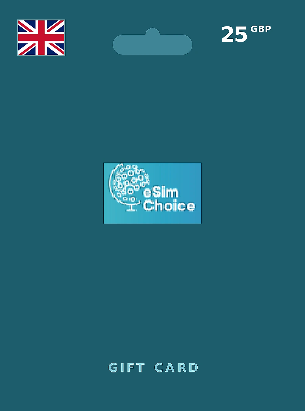 eSimChoice Gift Card 25 GBP UNITED KINGDOM