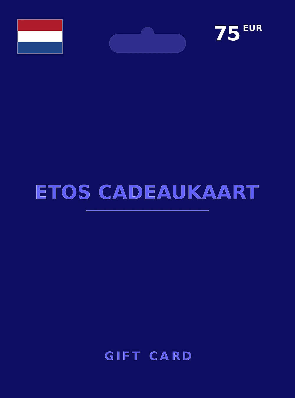 Etos Cadeaukaart Gift Card 75 EUR NETHERLANDS