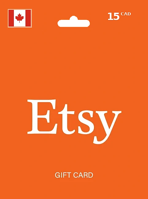 Etsy Gift Card 15 CAD CANADA
