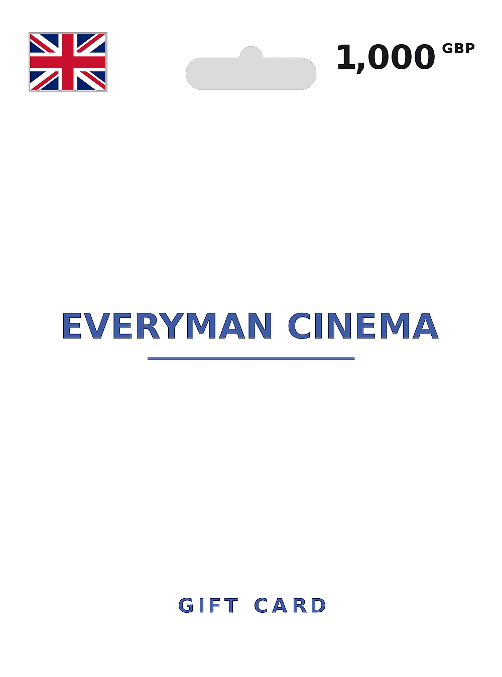 Everyman Cinema Gift Card 1000 GBP UNITED KINGDOM