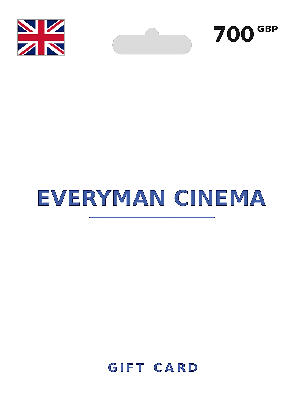 Everyman Cinema Gift Card 700 GBP UNITED KINGDOM