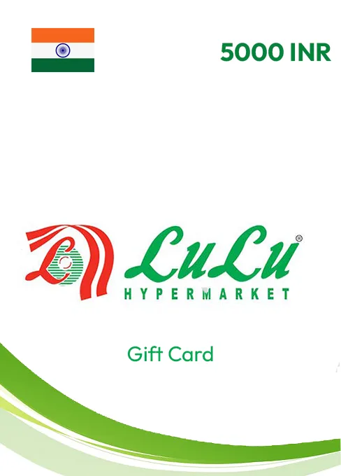 Lulu Hypermarket Gift Card 5000 INR INDIA