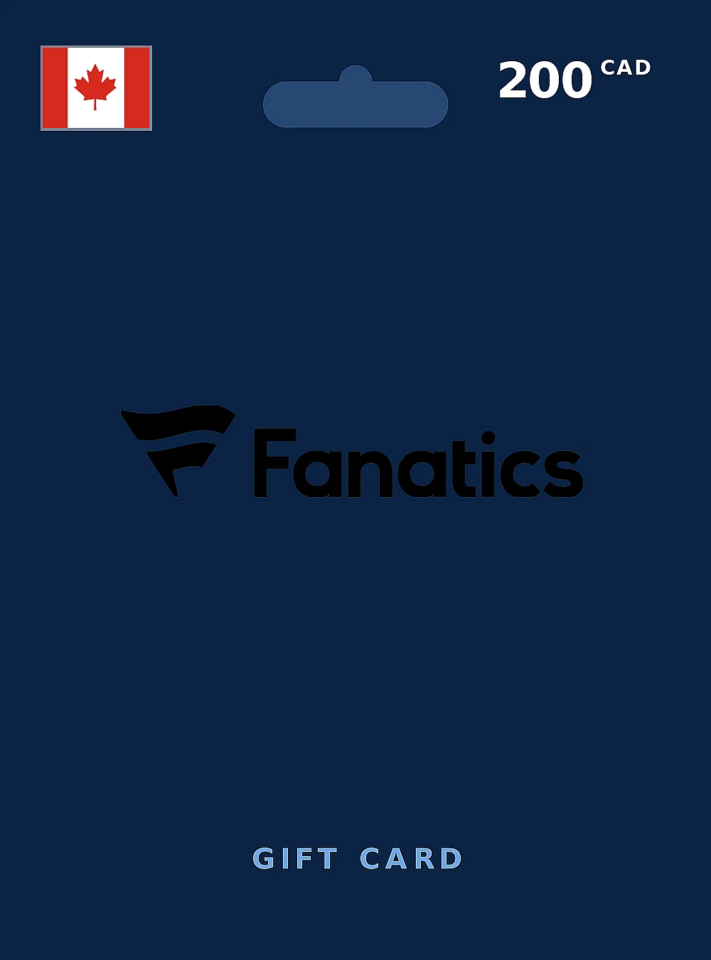 Fanatics Gift Card 200 CAD CANADA