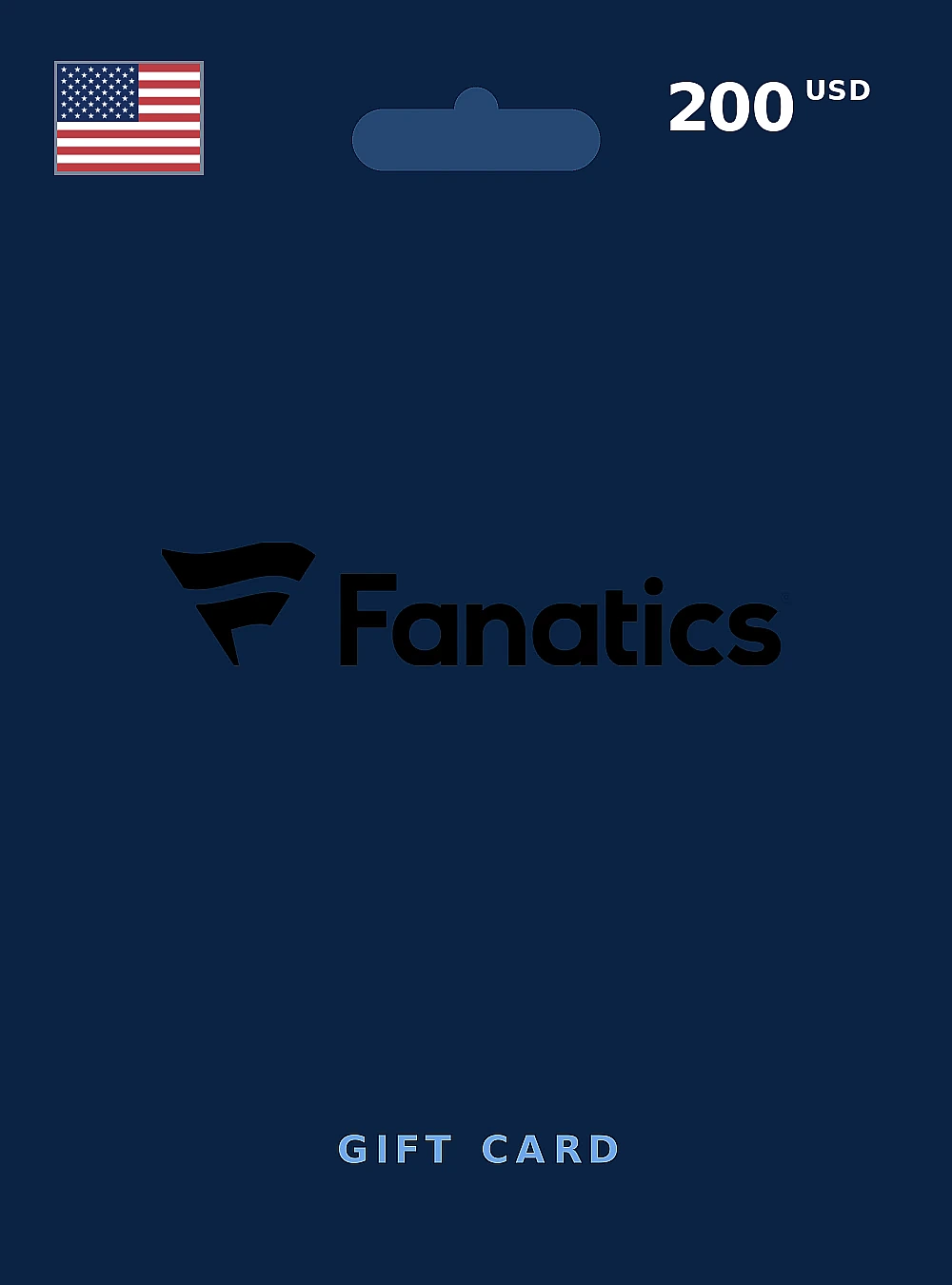 Fanatics Gift Card 200 USD UNITED STATES