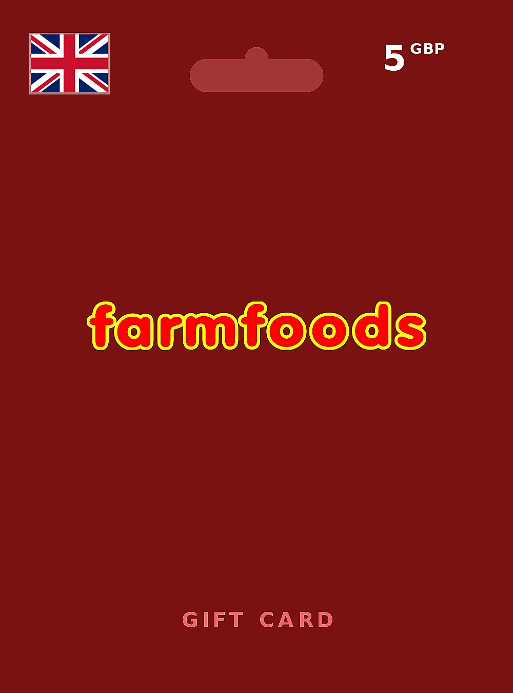 Farmfoods Gift Card 5 GBP UNITED KINGDOM
