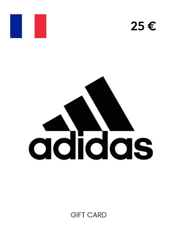 Adidas Gift Card 25 EUR FRANCE