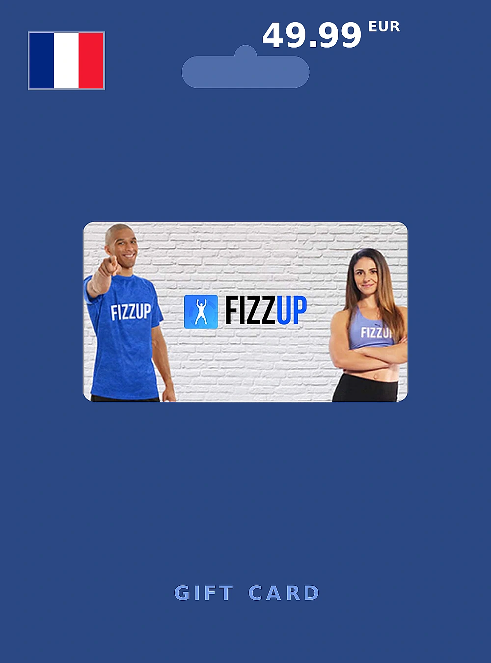 FIZZUP Gift Card 49 EUR FRANCE