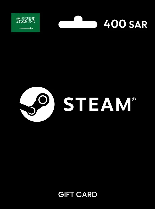 Steam Gift Card  400 SAR KSA