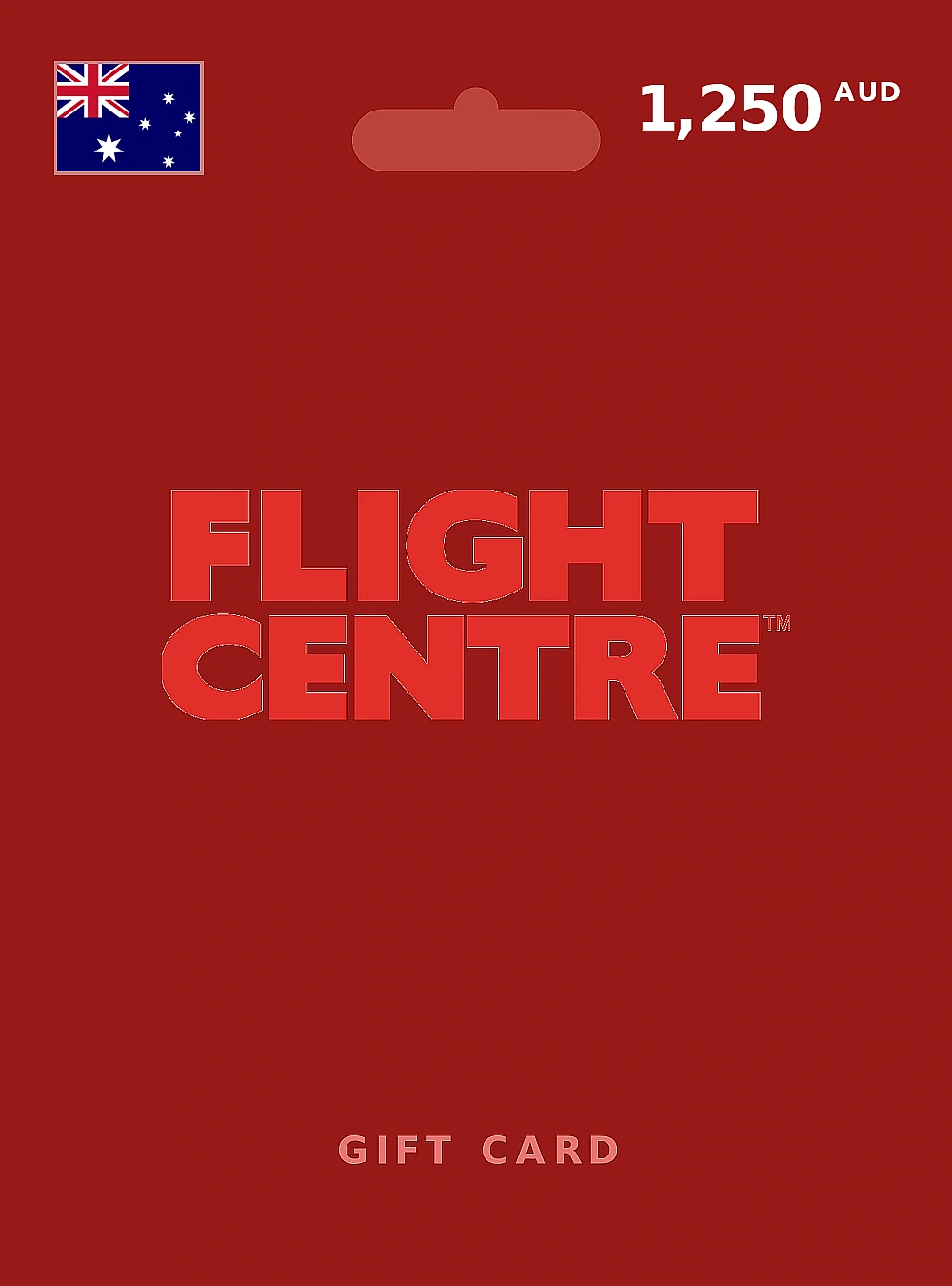 Flight Centre Gift Card 1250 AUD AUSTRALIA