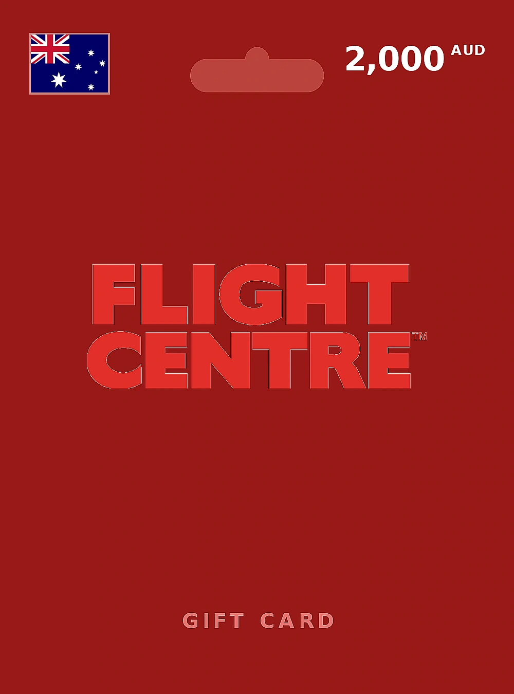 Flight Centre Gift Card 2000 AUD AUSTRALIA