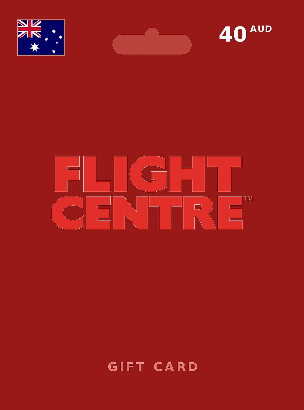 Flight Centre Gift Card 40 AUD AUSTRALIA