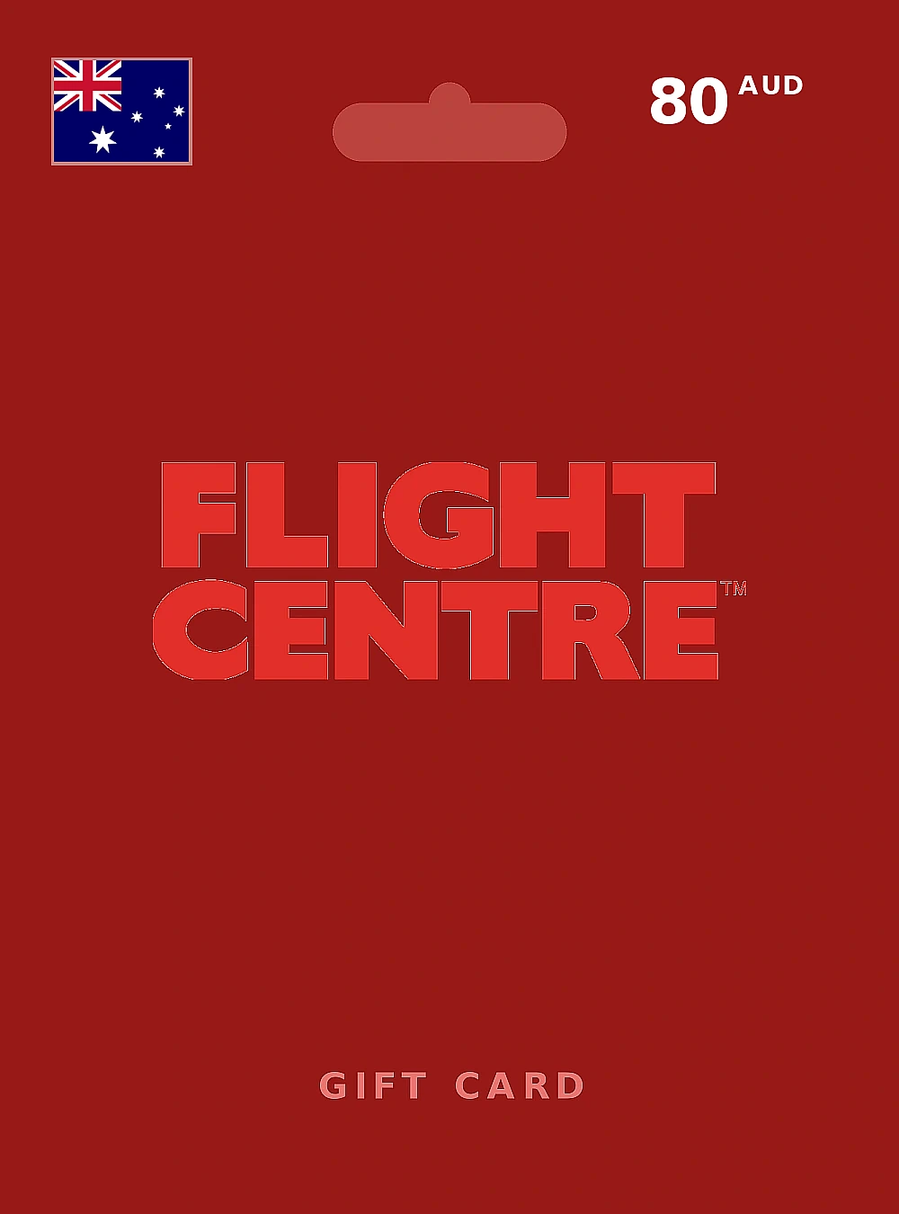 Flight Centre Gift Card 80 AUD AUSTRALIA