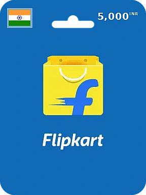 Flipkart Gift Card 5000 INR INDIA