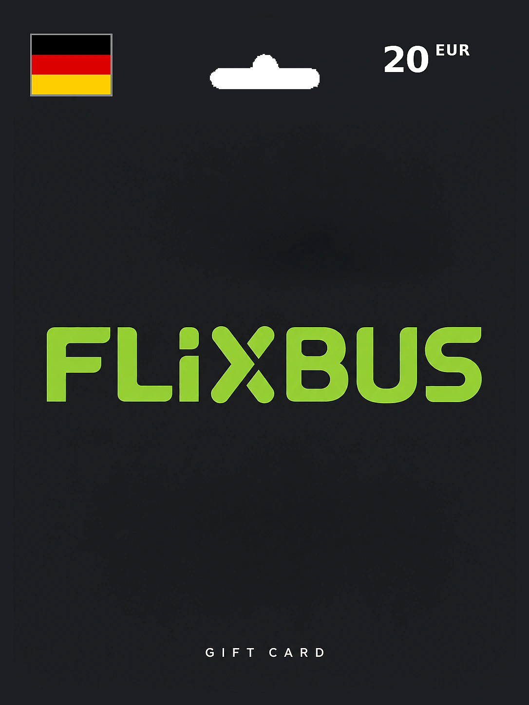 FlixBus Gift Card 20 EUR GERMANY