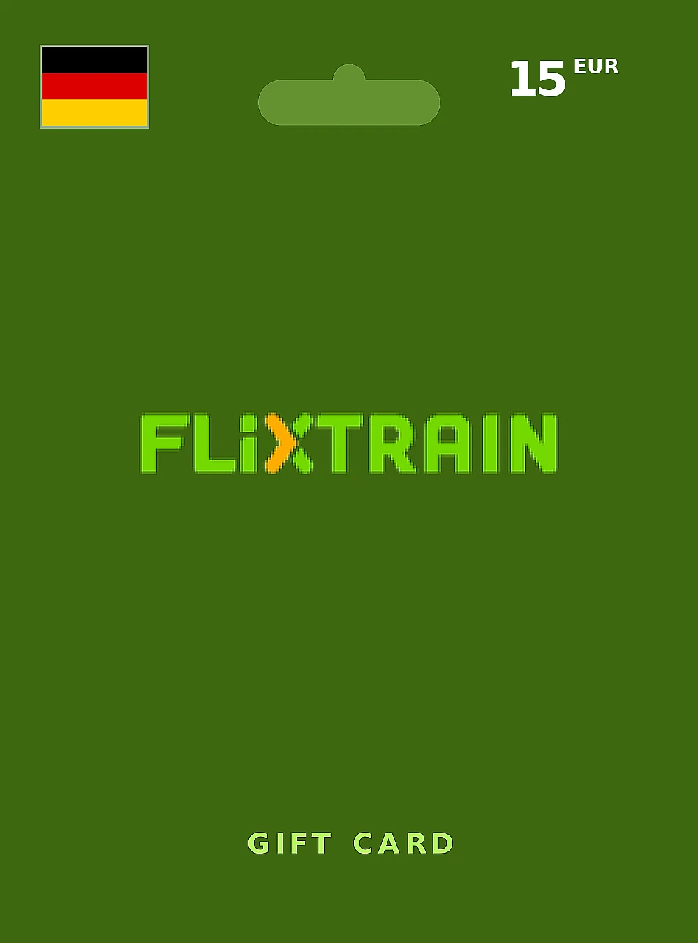 FlixTrain Gift Card 15 EUR GERMANY