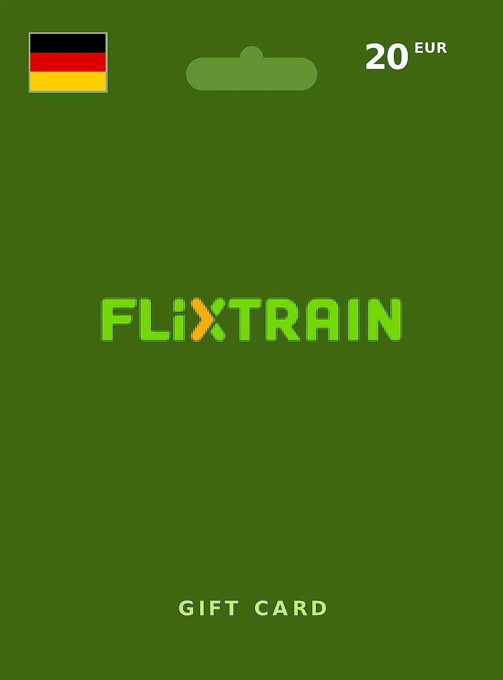 FlixTrain Gift Card 20 EUR GERMANY