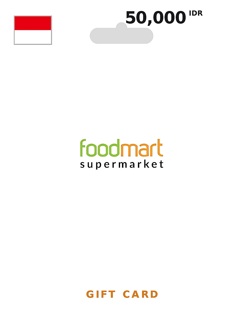 FoodMart Supermarket Gift Card 50000 IDR INDONESIA