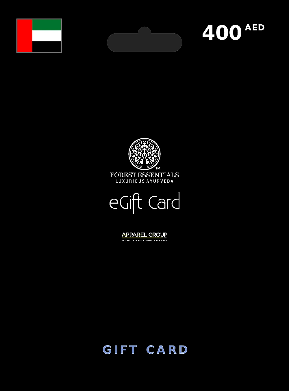 Forest Essentials Gift Card 400 AED UNITED ARAB EMIRATES