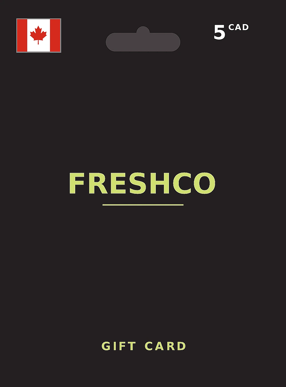 FreshCo Gift Card 5 CAD CANADA