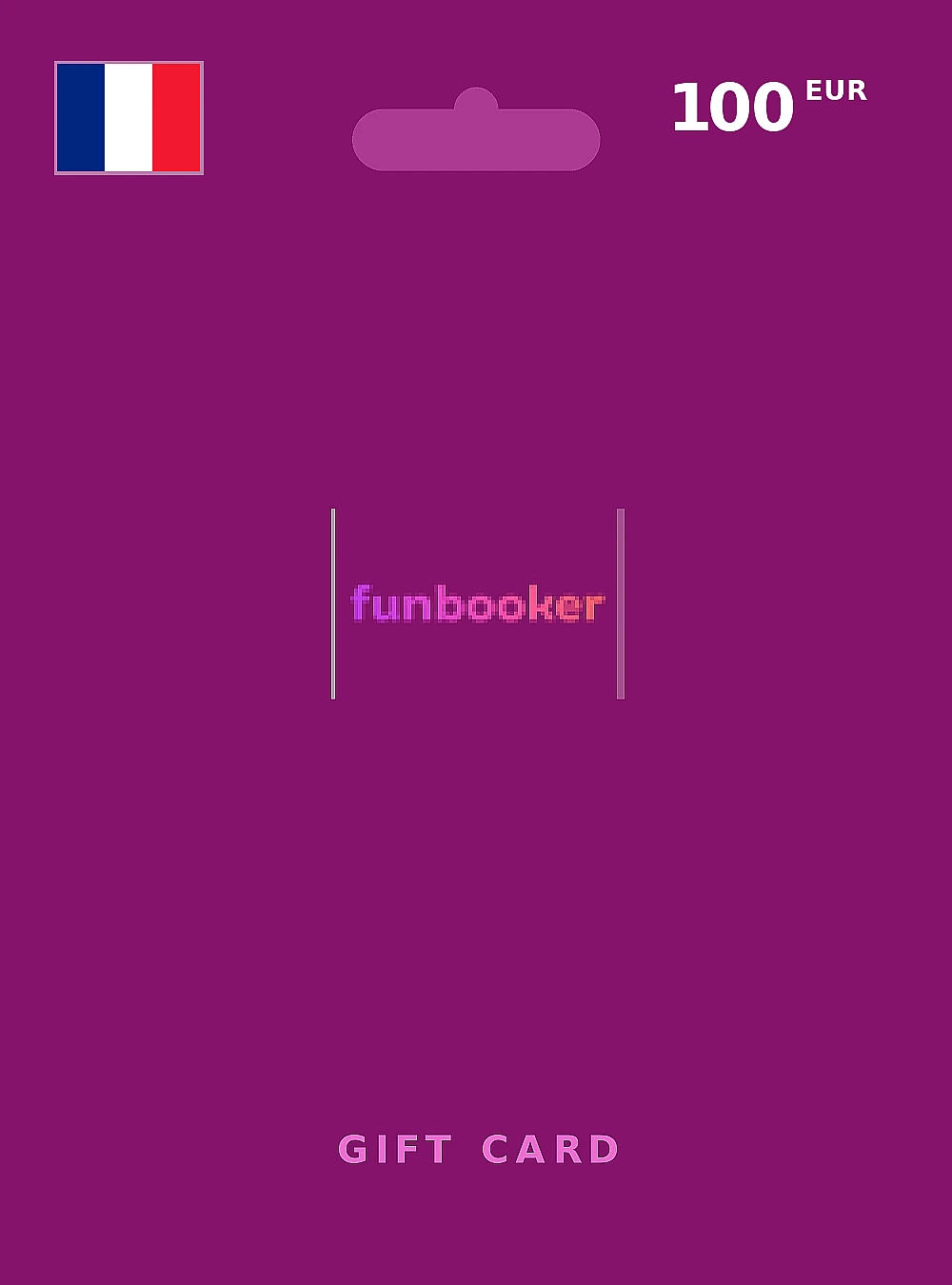 Funbooker Gift Card 100 EUR FRANCE