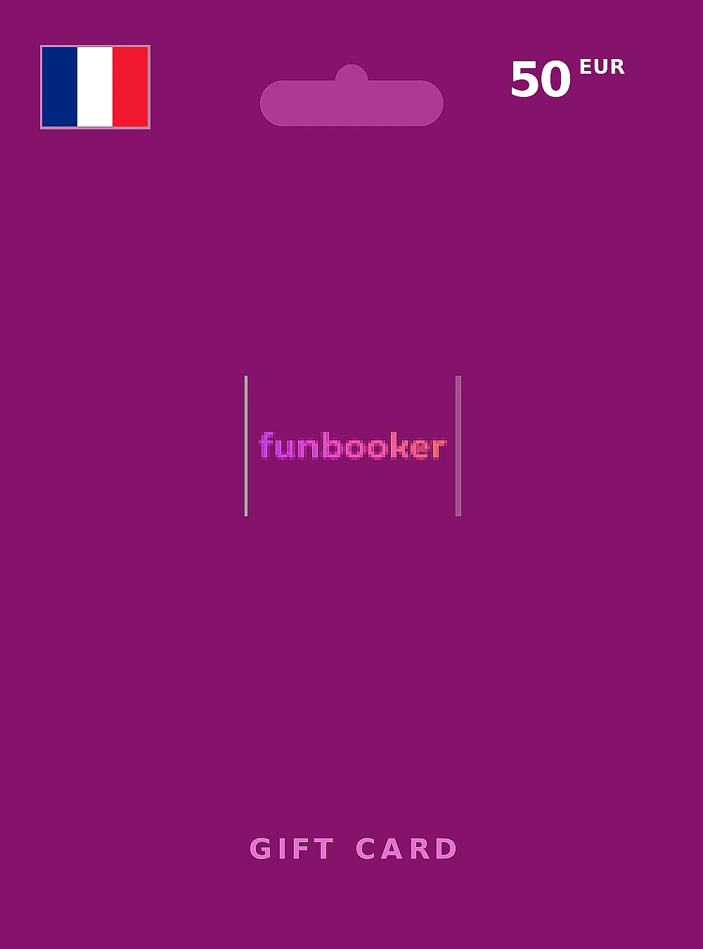 Funbooker Gift Card 50 EUR FRANCE