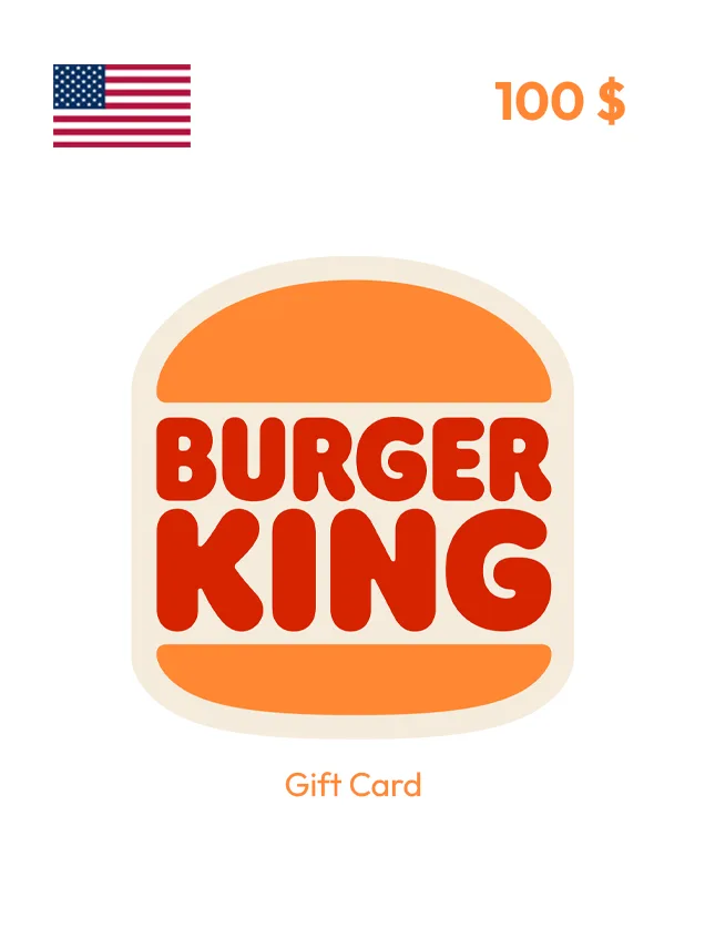Burger King Gift Card 100 USD UNITED STATES