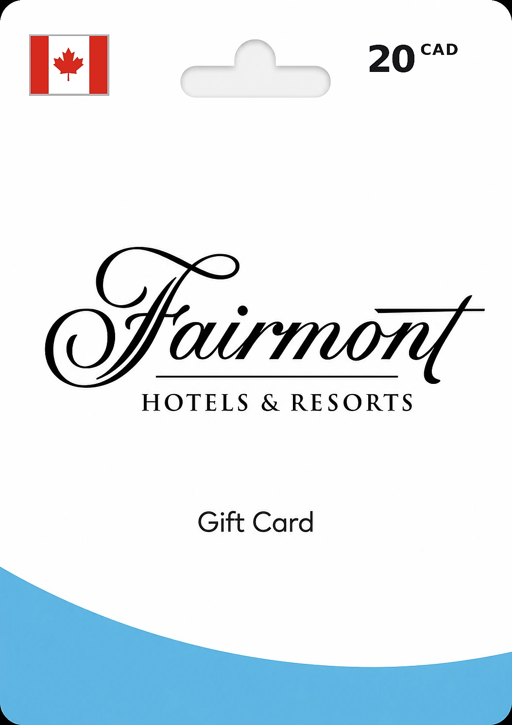 Fairmont Hotels & Resorts Gift Card 20 CAD CANADA