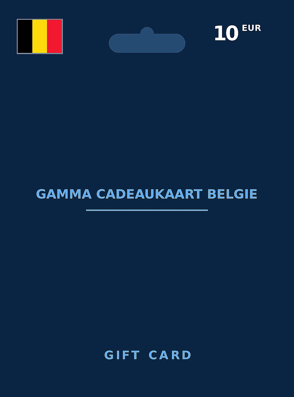 Gamma cadeaukaart Belgie Gift Card 10 EUR BELGIUM