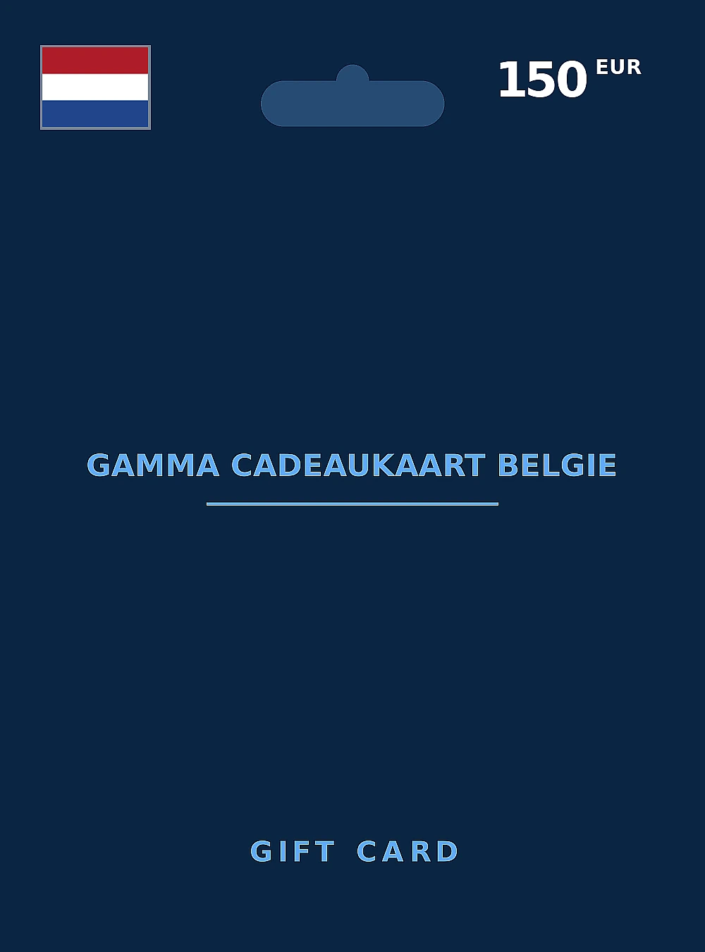 Gamma cadeaukaart Nederland Gift Card 150 EUR NETHERLANDS