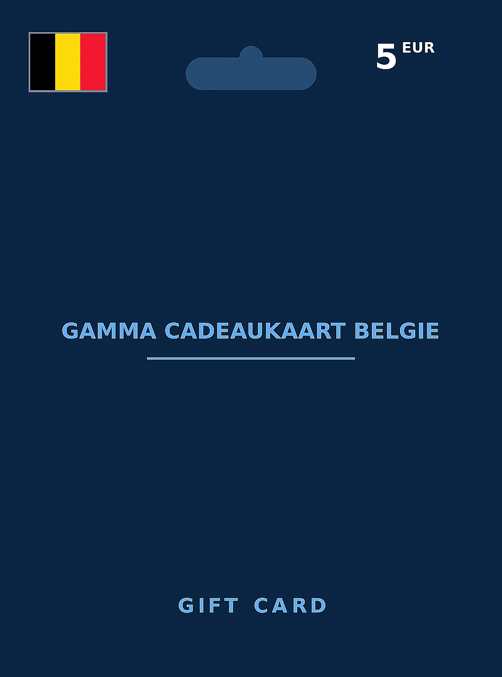 Gamma cadeaukaart Belgie Gift Card 5 EUR BELGIUM