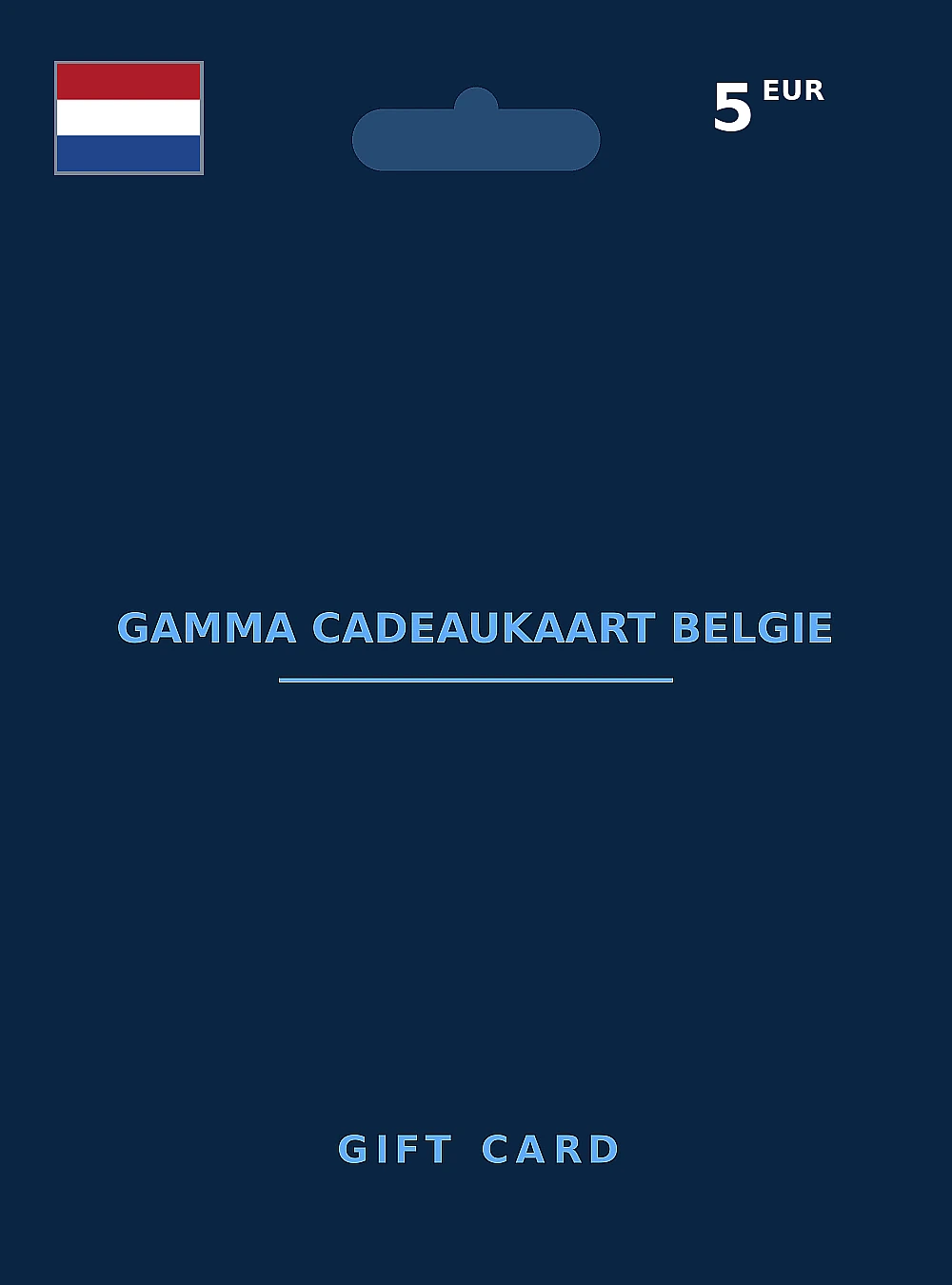 Gamma cadeaukaart Nederland Gift Card 5 EUR NETHERLANDS