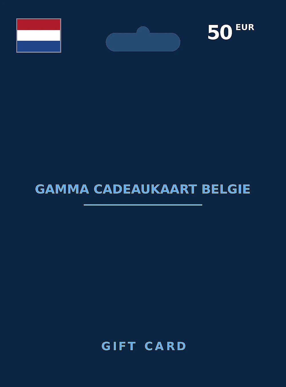 Gamma cadeaukaart Nederland Gift Card 50 EUR NETHERLANDS