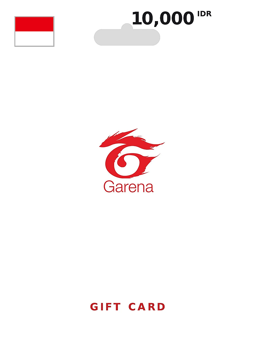 Garena Shell Gift Card 10000 IDR INDONESIA