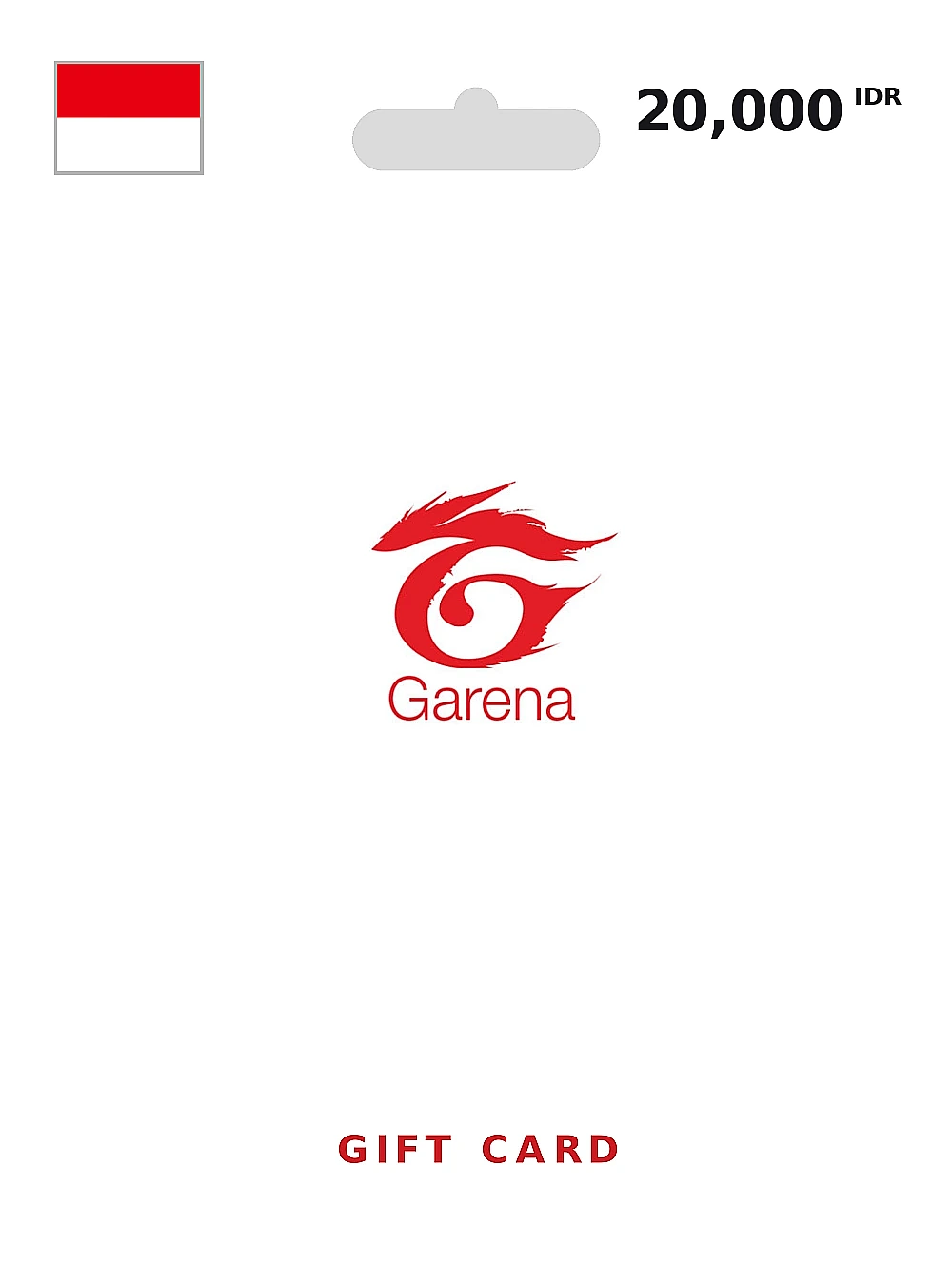 Garena Shell Gift Card 20000 IDR INDONESIA