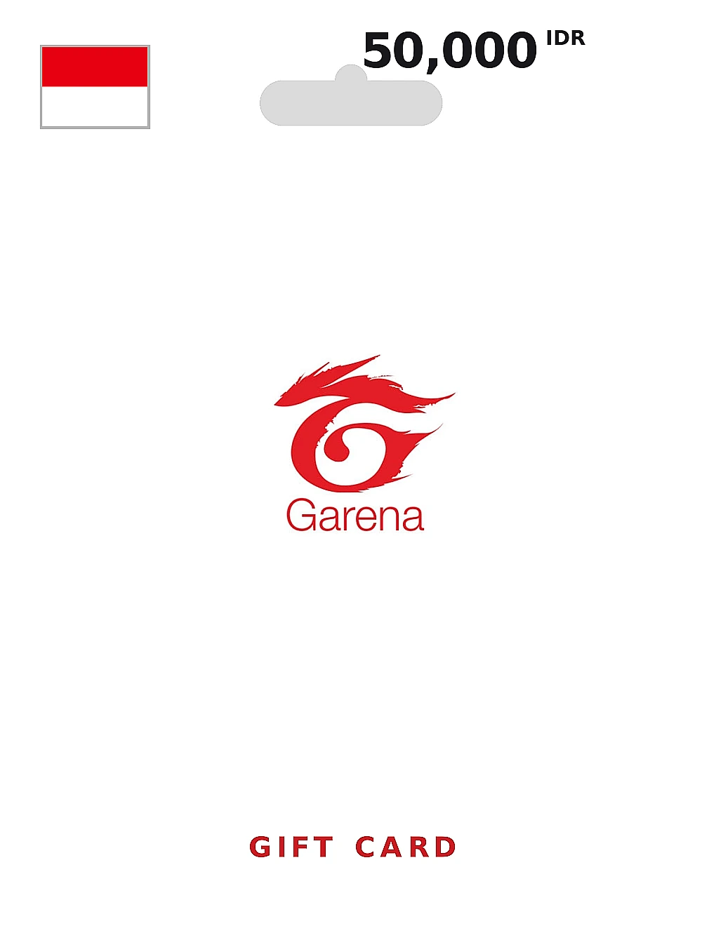 Garena Shell Gift Card 50000 IDR INDONESIA
