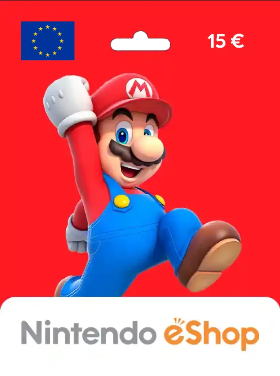 Nintendo Gift Card 15 EUR EUROPE