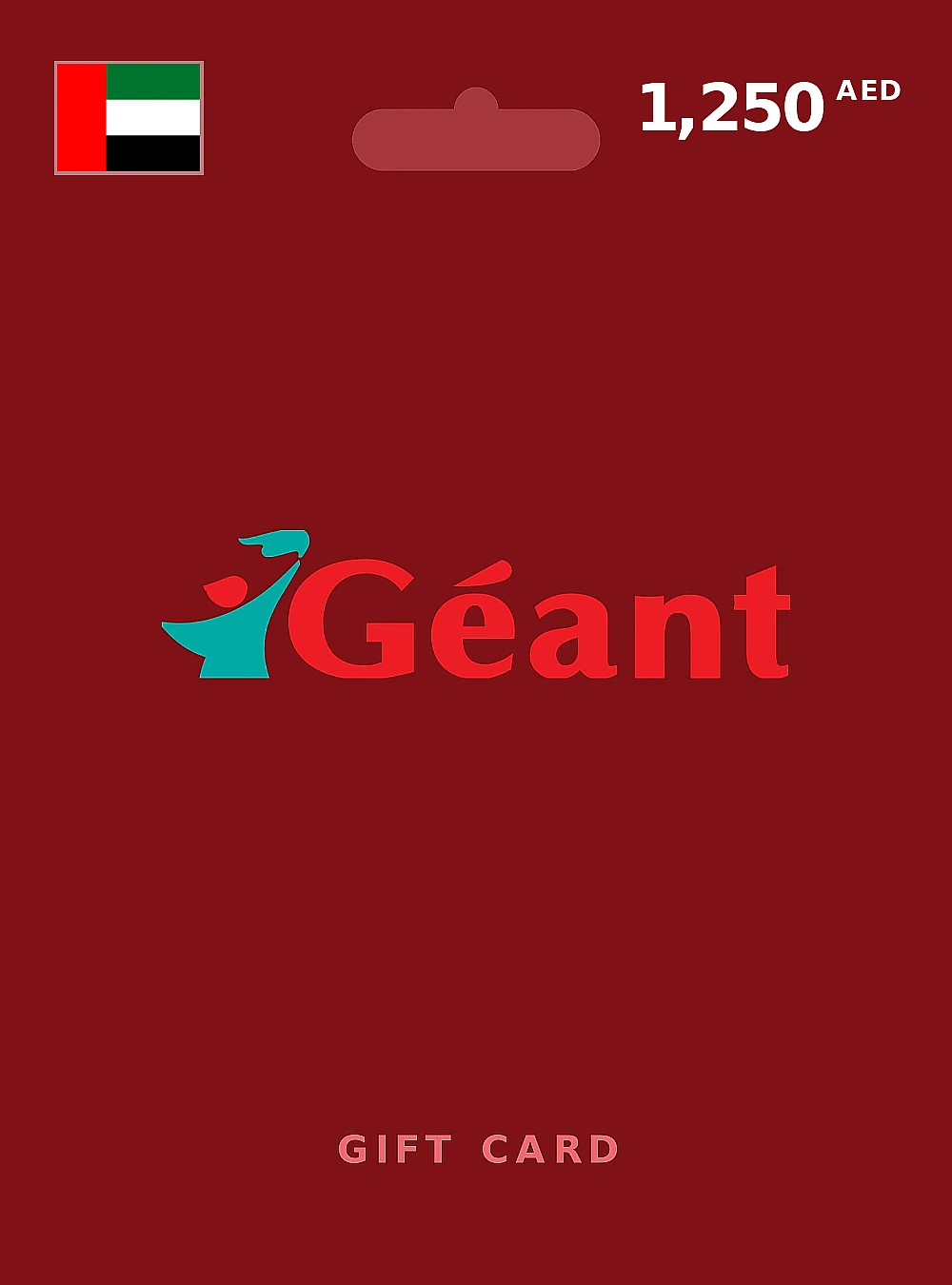 Géant Gift Card 1250 AED UNITED ARAB EMIRATES