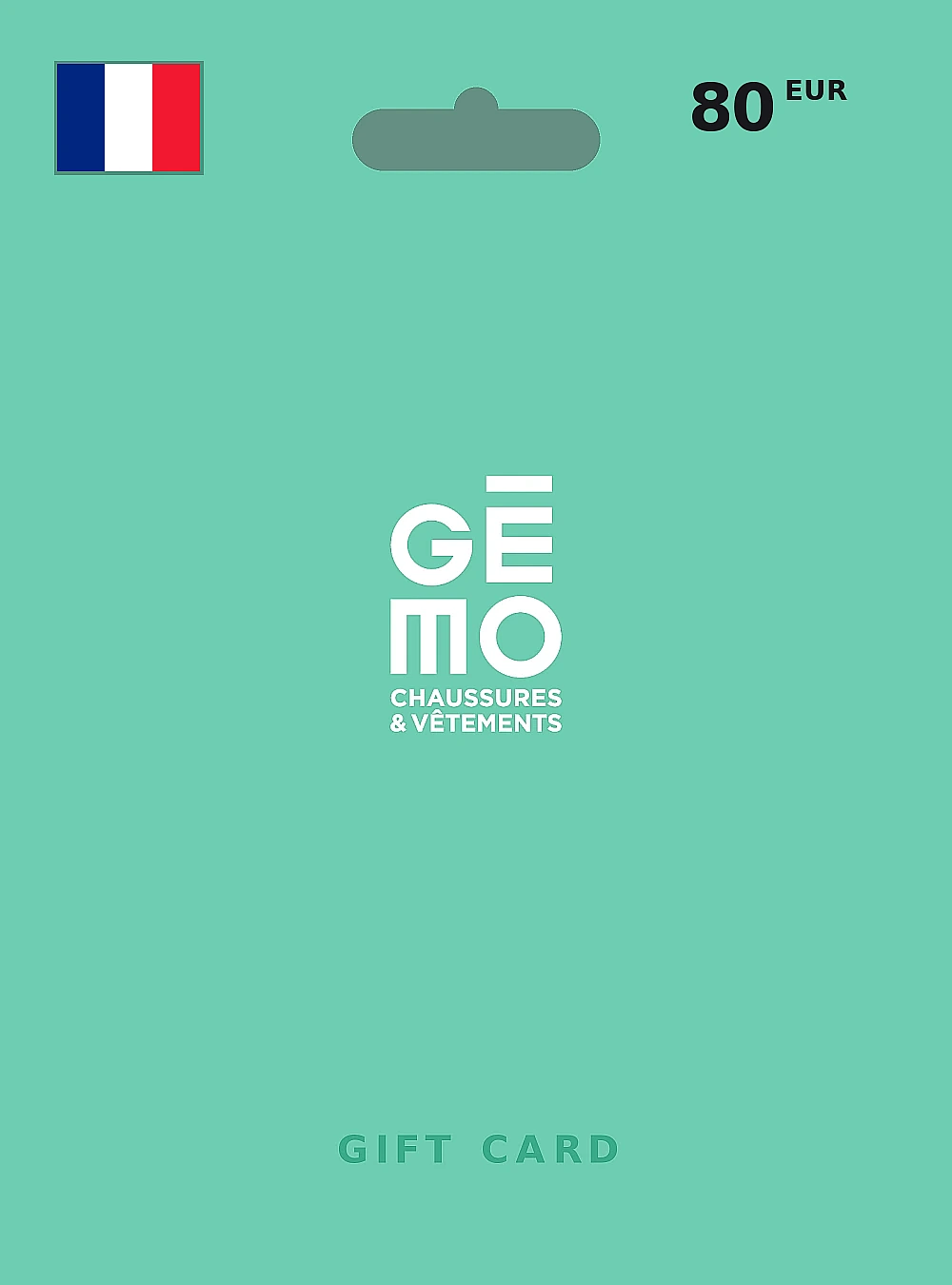 GEMO (France) Gift Card 80 EUR FRANCE