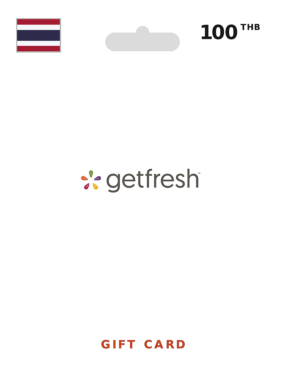 Getfresh Gift Card 100 THB THAILAND