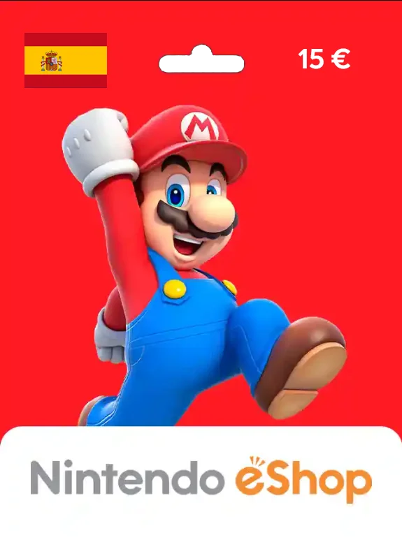 Nintendo Gift Card 15 EUR SPAIN