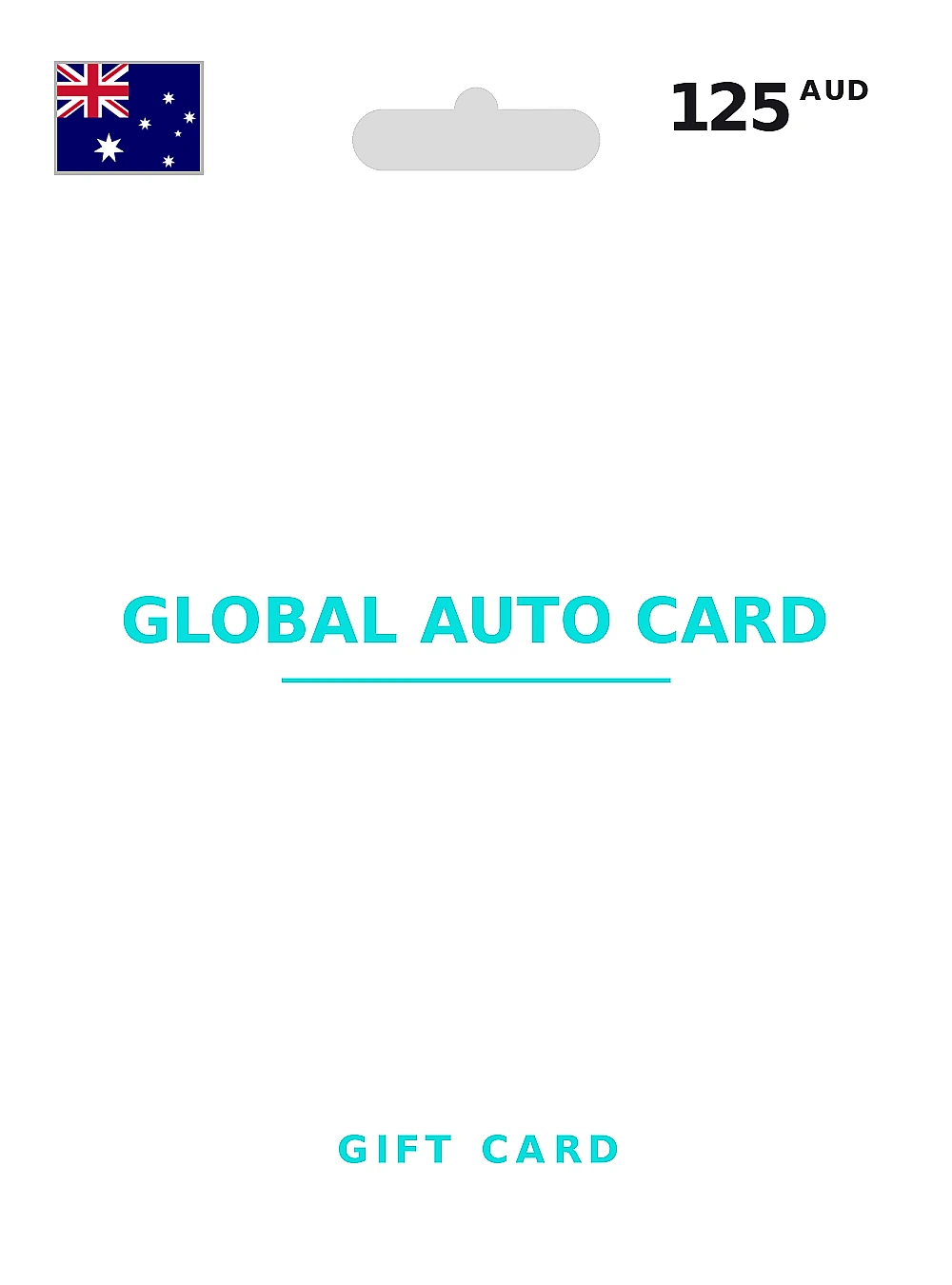 Global Auto Card Gift Card 125 AUD AUSTRALIA