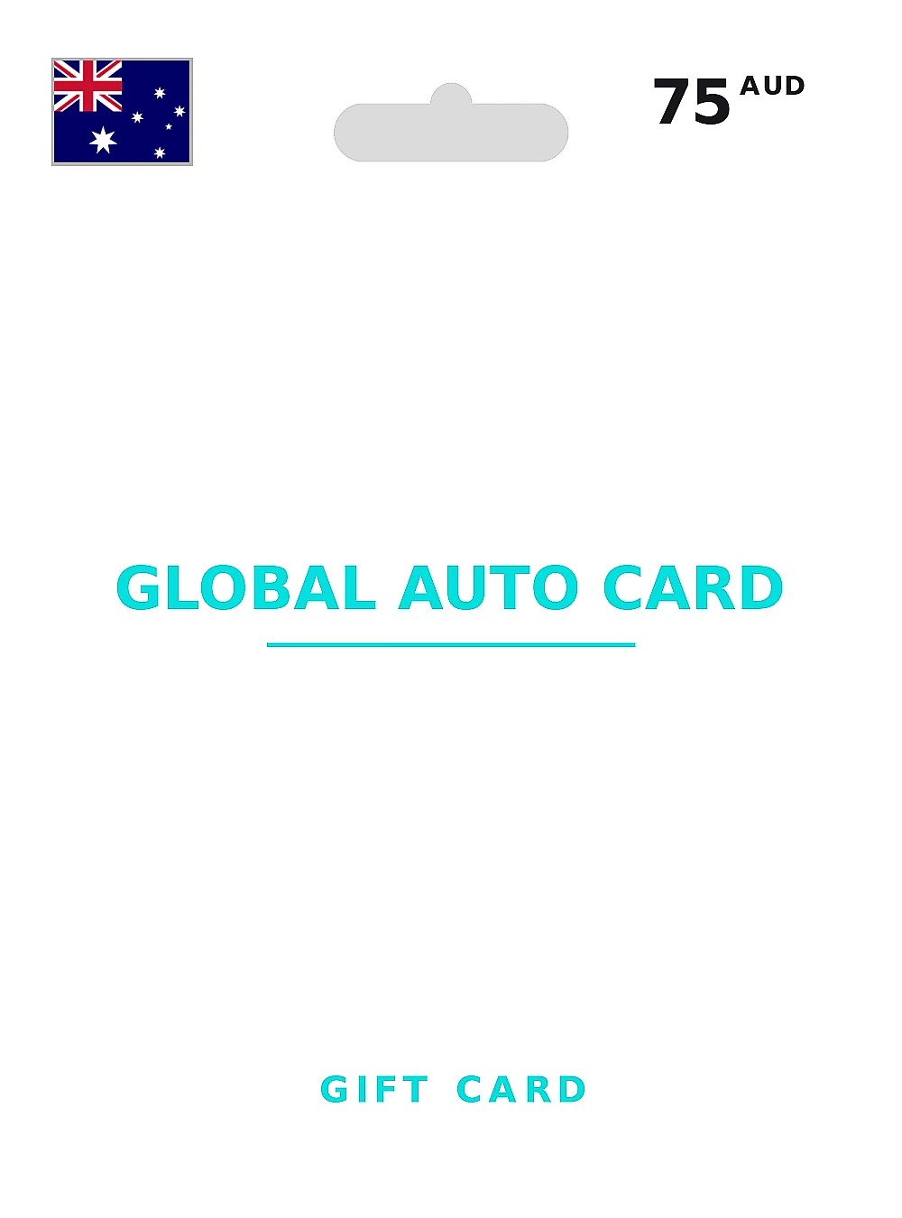 Global Auto Card Gift Card 75 AUD AUSTRALIA