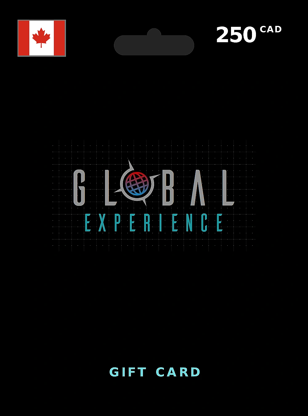 Global Experiences Card Gift Card 250 CAD CANADA