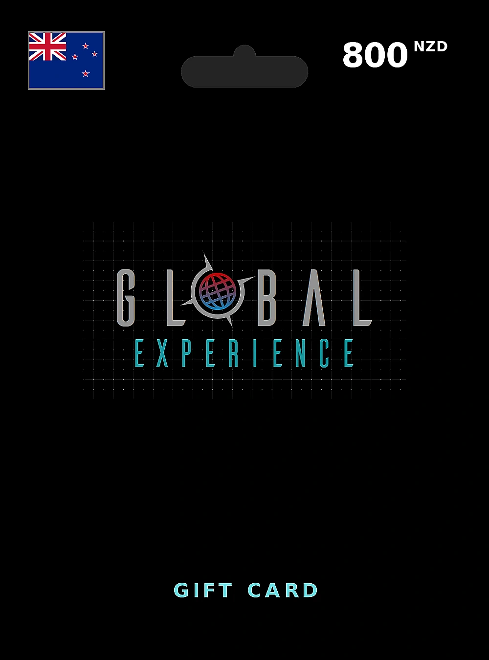 Global Experience Card Gift Card 800 NZD NEW ZEALAND