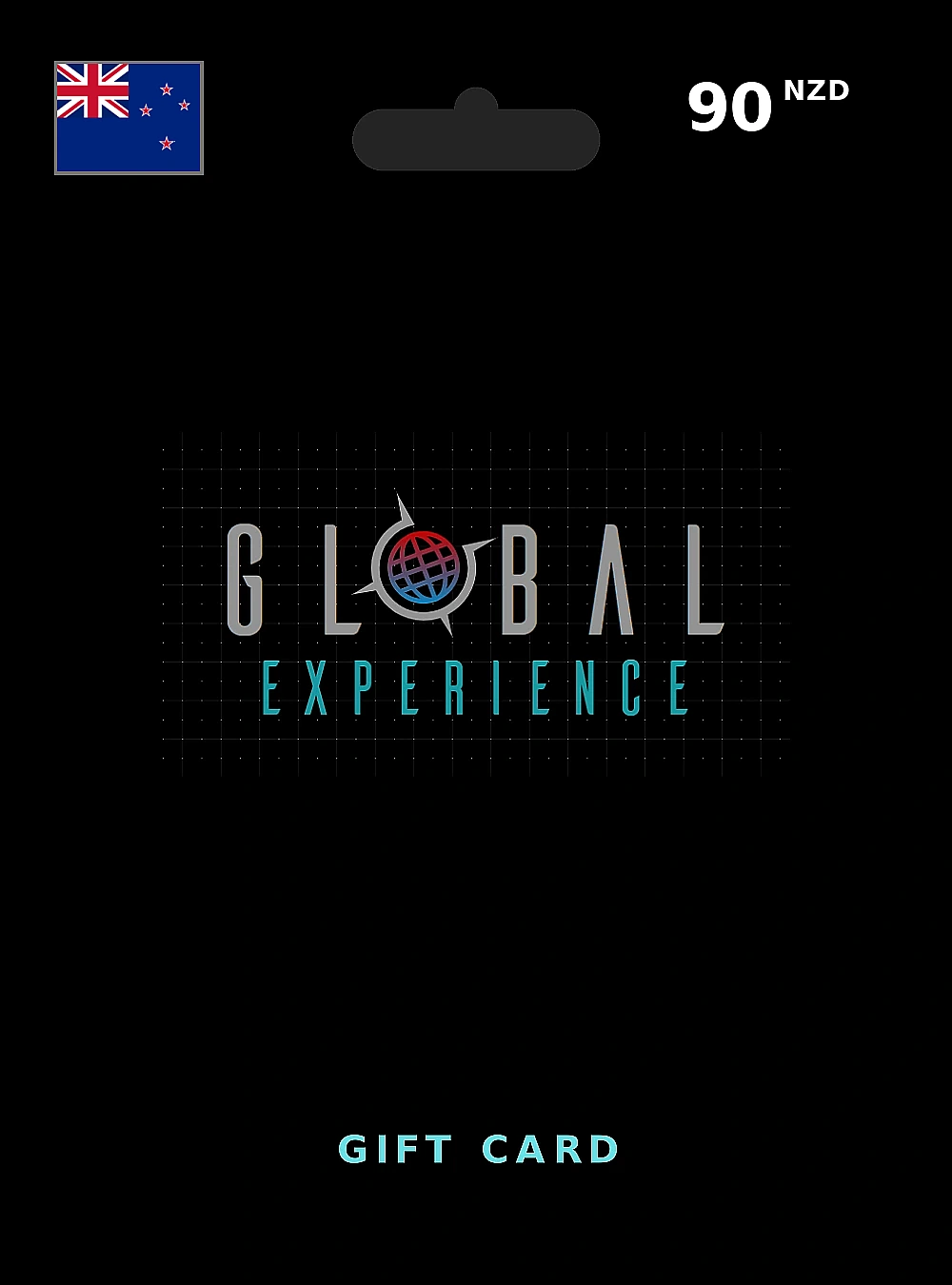 Global Experience Card Gift Card 90 NZD NEW ZEALAND