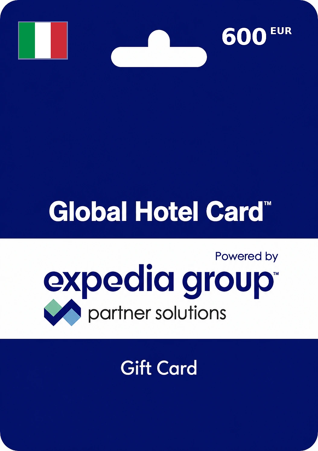 Global Hotel Card Gift Card 600 EUR ITALY