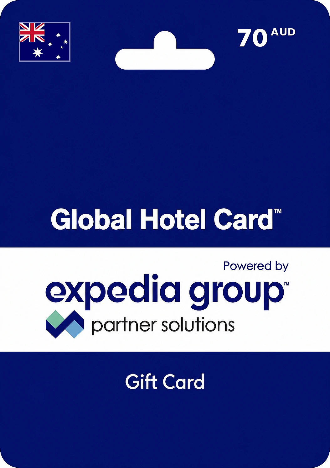 Global Hotel Card Gift Card 70 AUD AUSTRALIA