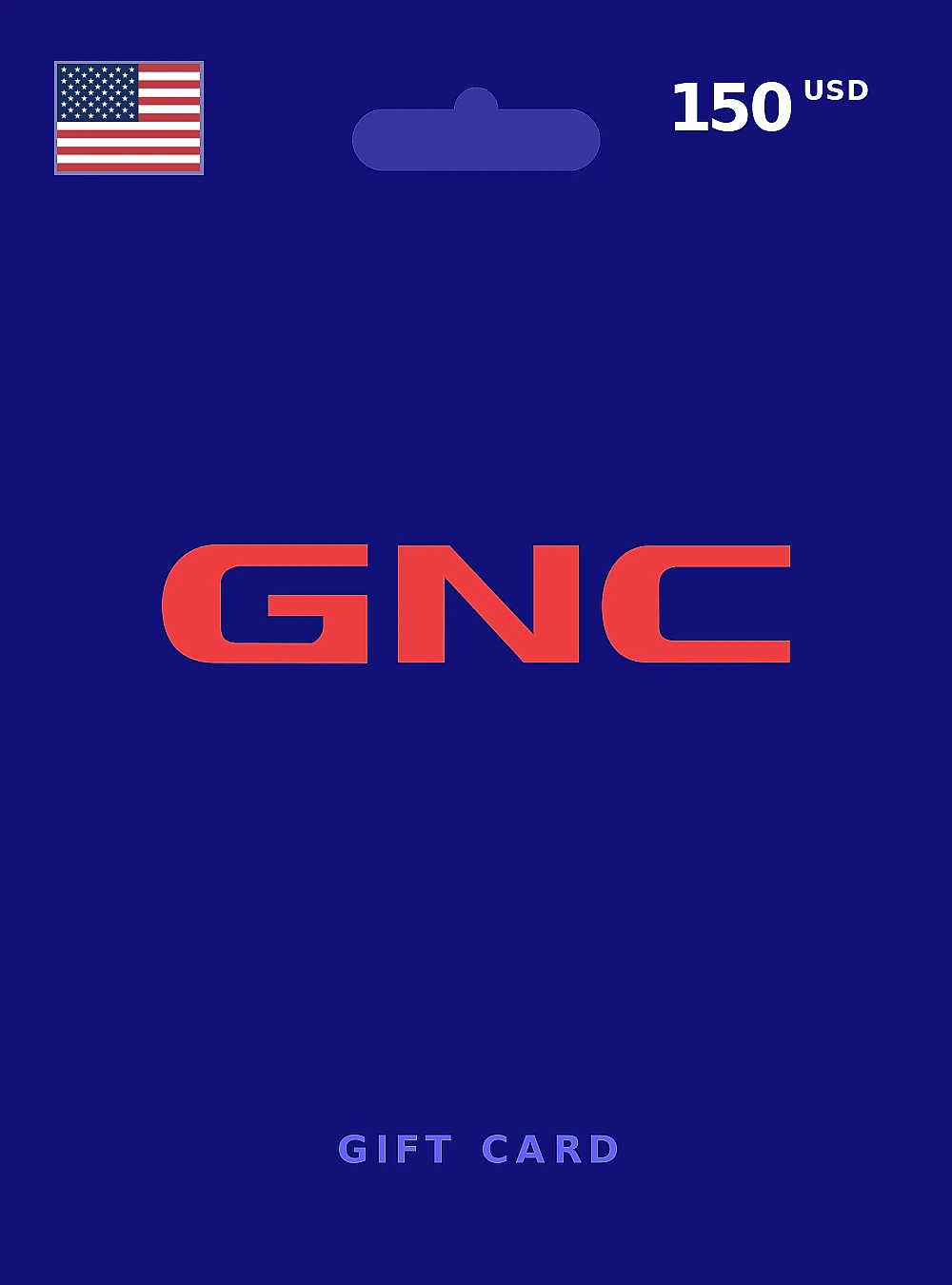 GNC Gift Card 150 USD UNITED STATES
