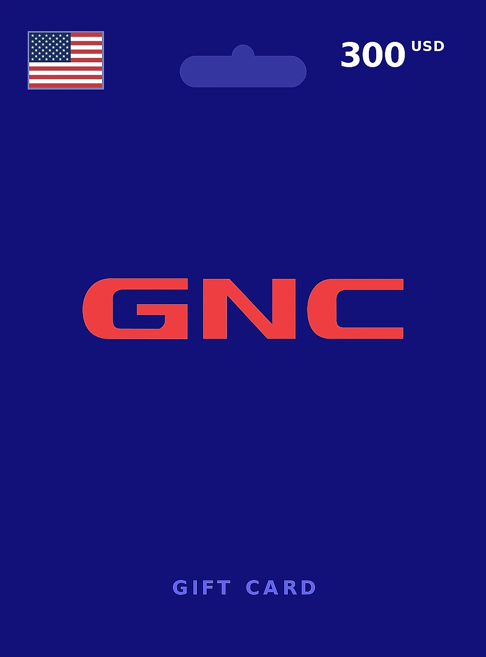GNC Gift Card 300 USD UNITED STATES